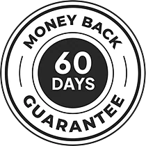 Money back 60 days guarantee mark